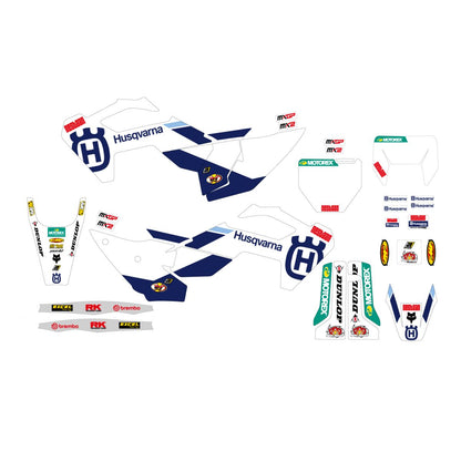 BLACKBIRD RACING GRAPHIC KIT HUSKY FACTORY '25 2616R9