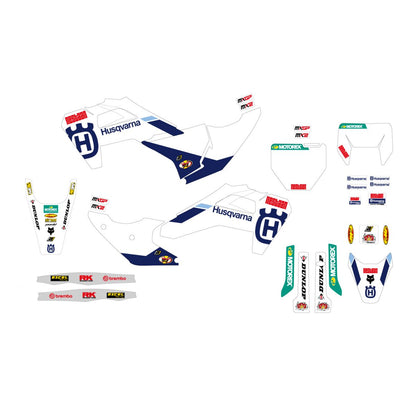 BLACKBIRD RACING GRAPHIC KIT HUSKY FACTORY '25 2618R9