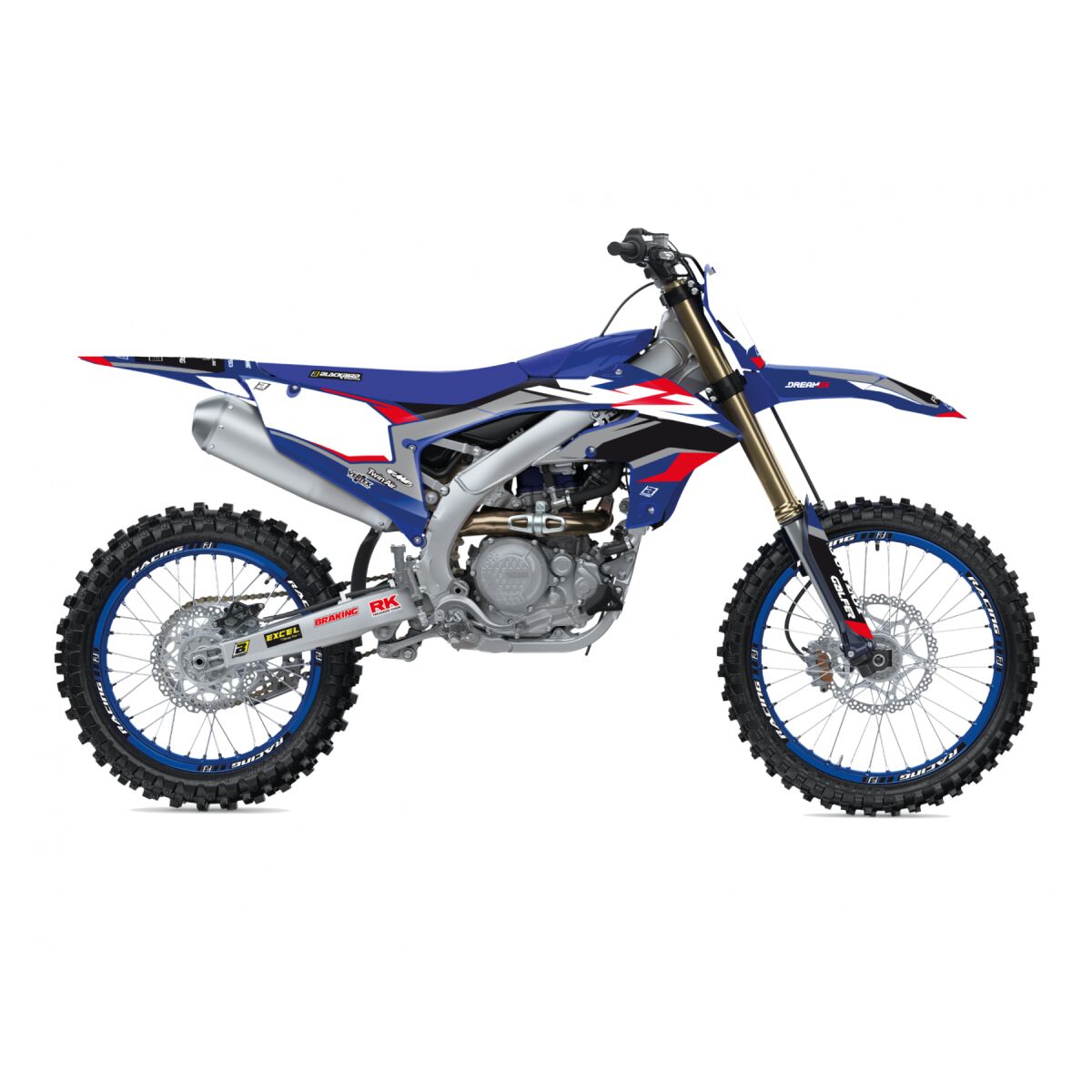 BLACKBIRD RACING GRAPHIC KIT DREAM 5 CHROME YZF 2252ABCRO