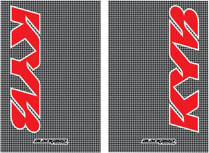 BLACKBIRD RACING FORK STICKERS KAYABA CARBON LOOK 2PK 5015K