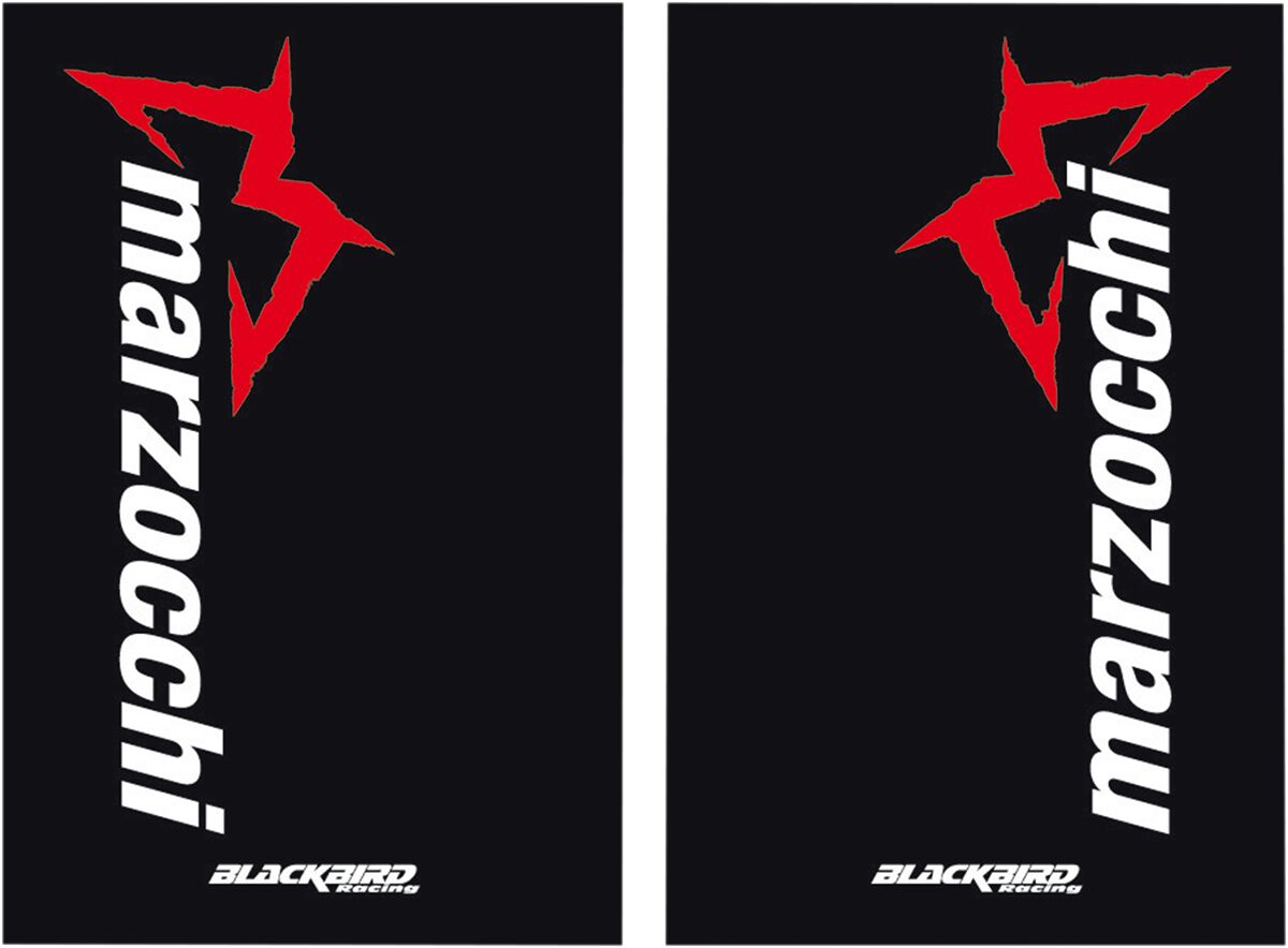 BLACKBIRD RACING FORK STICKERS MARZOCCHI BLACK 2PK 5015M
