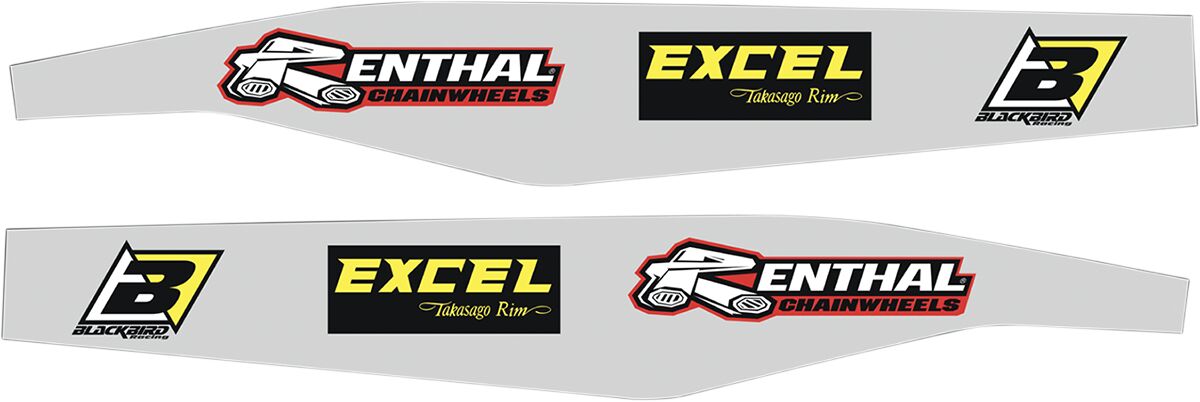BLACKBIRD RACING SWINGARM STICKERS FOR KTM 5520N