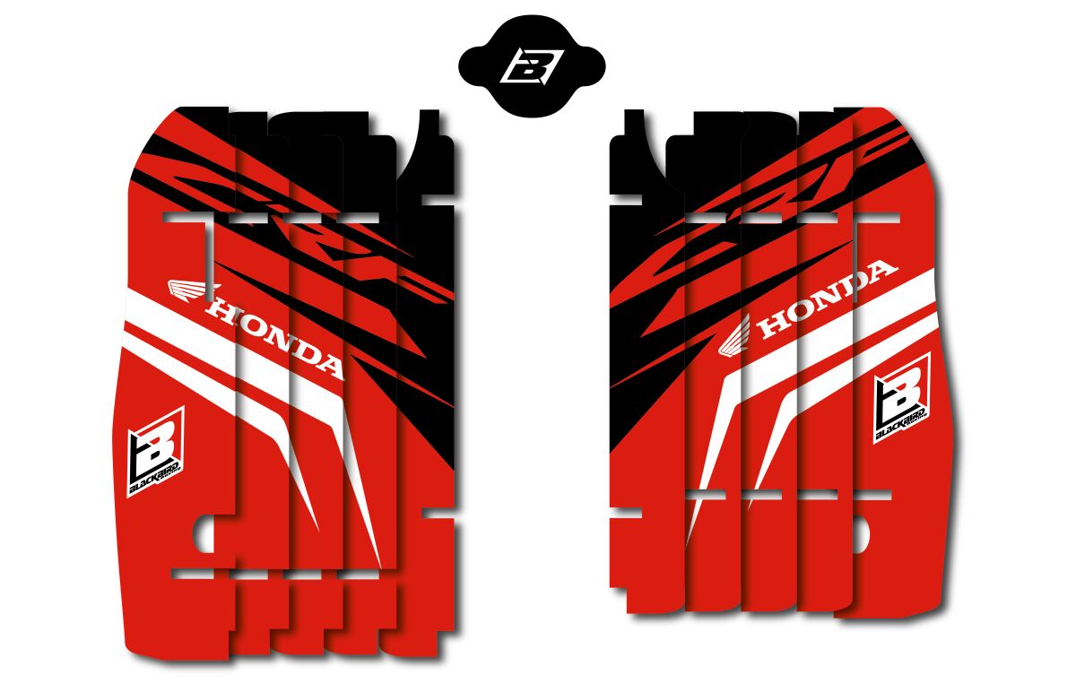 BLACKBIRD RACING RADIATOR LOUVER STICKER CRF A101N