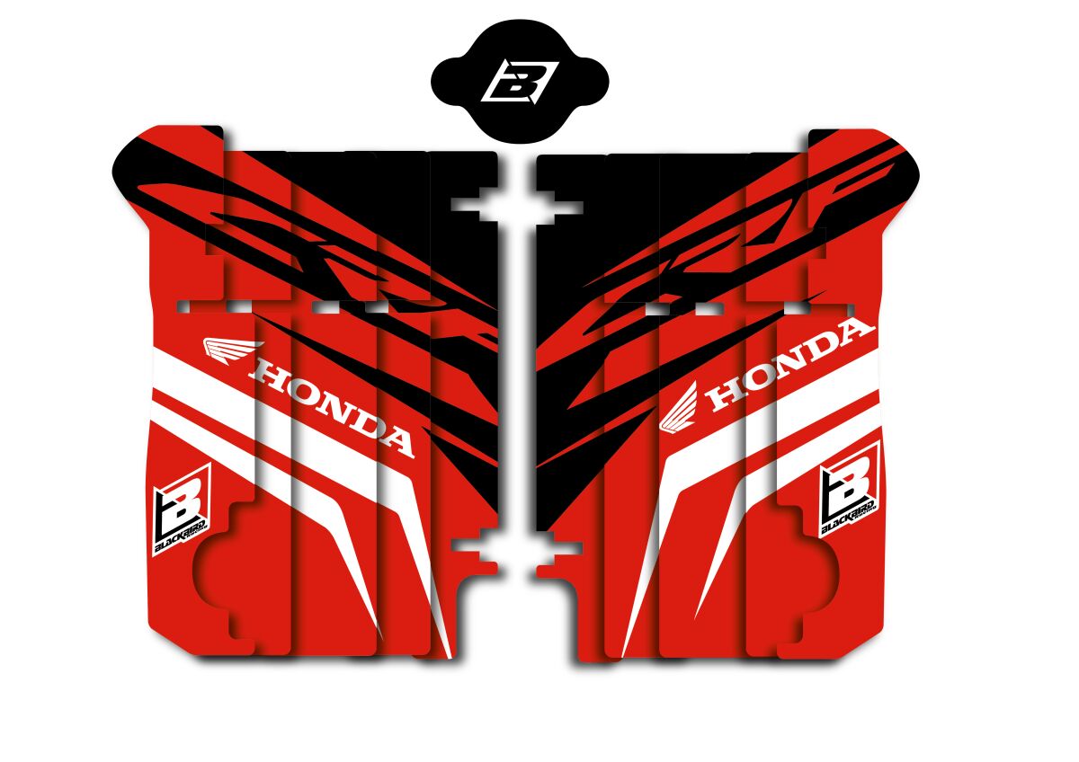 BLACKBIRD RACING RADIATOR LOUVER STICKER CRF A105N