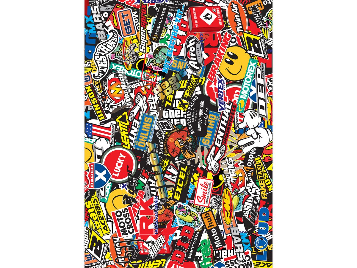 BLACKBIRD RACING DECAL LOGO BOMB SHEET 5076E