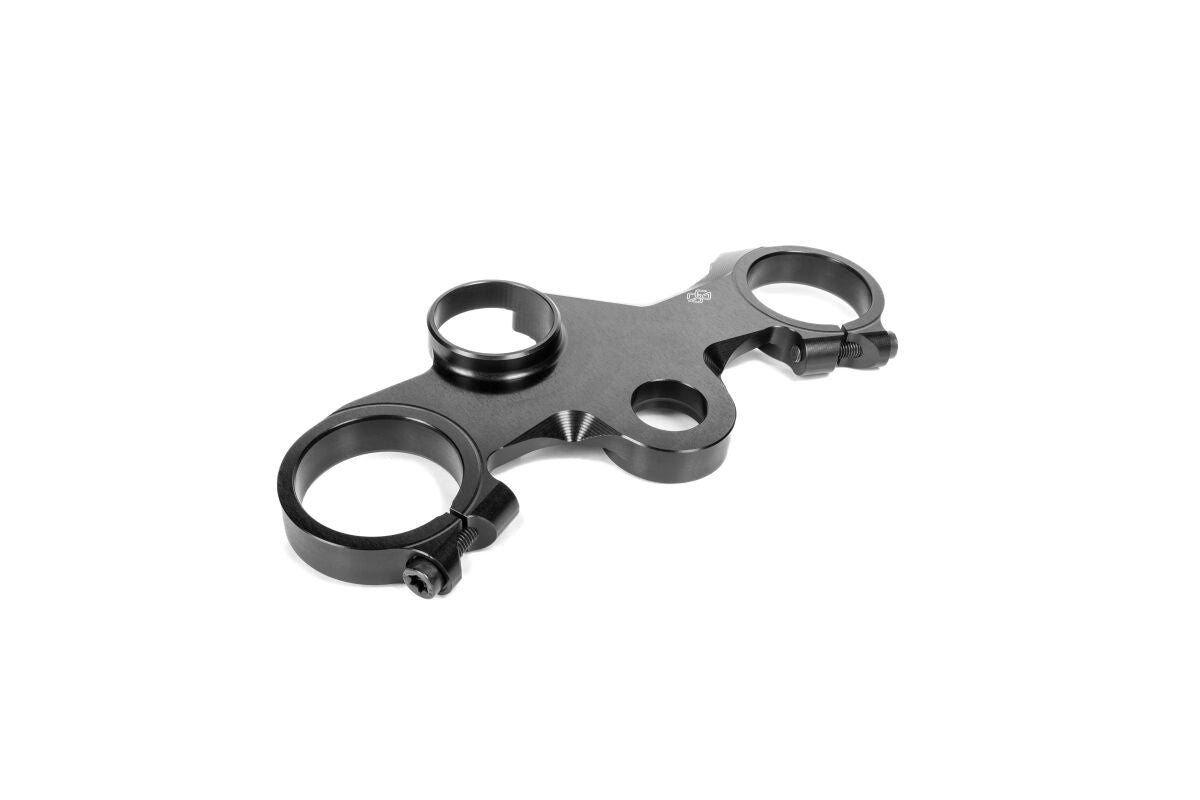 GILLES TOOLING TOP YOKE BMW S1000RR 19- BLACK FO-K66-0-03-SET-B