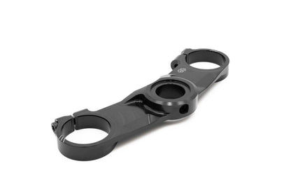 GILLES TOOLING UPPER TRIPLE CLAMP BLACK APR. FO-KS-0-03-SET-B
