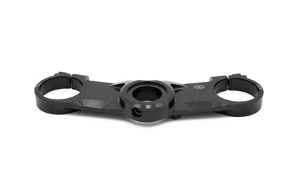 GILLES TOOLING UPPER TRIPLE CLAMP BLACK APR. FO-KS-0-03-SET-B