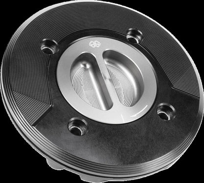 GILLES TOOLING CAP FUEL KAW4 BLK FCAP-04-B