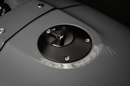 GILLES TOOLING FUEL CAP VER. 2 BLACK YAMAHA FCAP2-B002-B