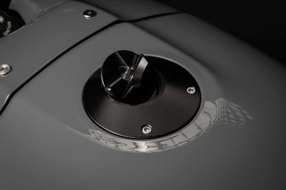GILLES TOOLING FUEL CAP VER. 2 BLACK YAMAHA FCAP2-B002-B