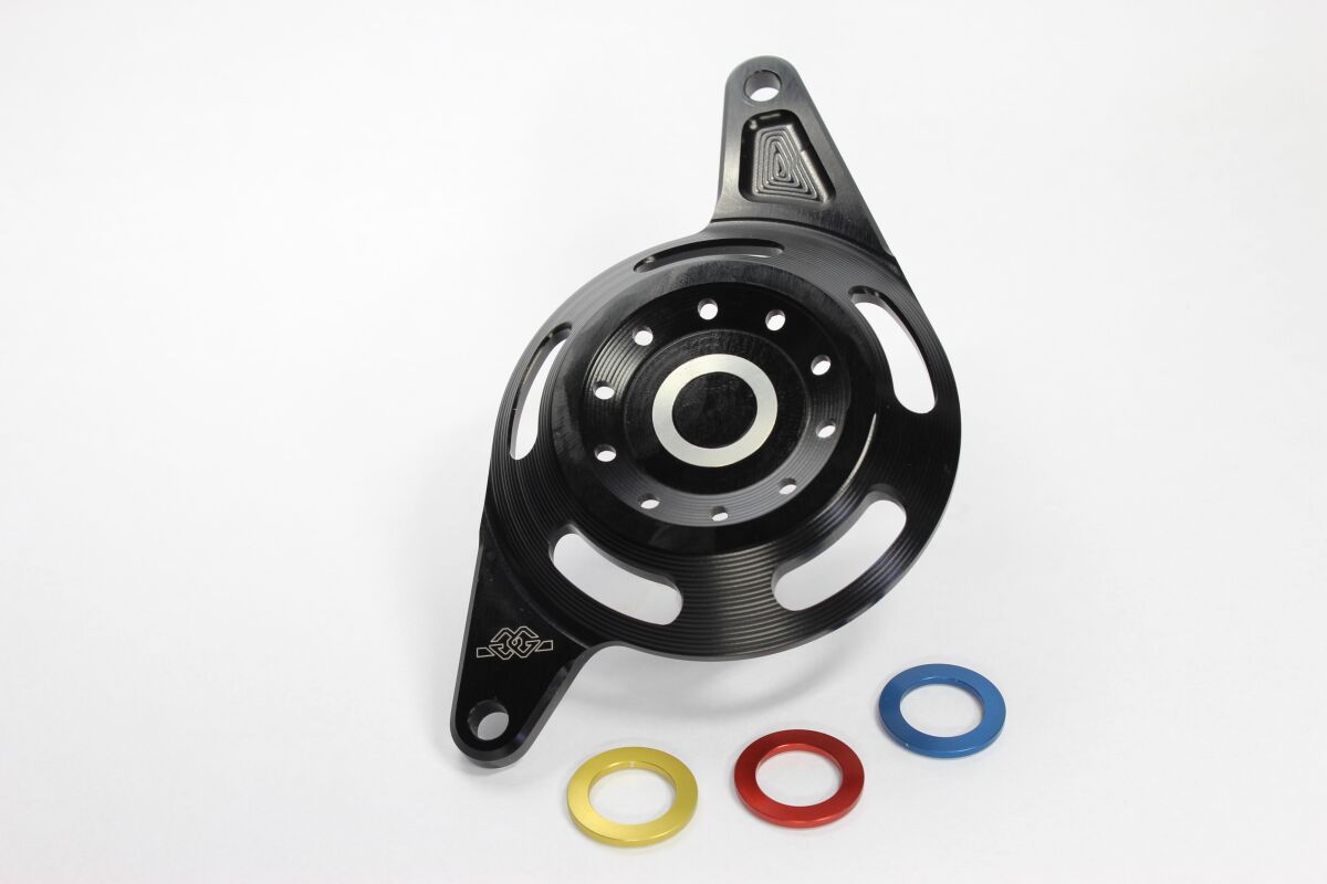 GILLES TOOLING COVER SPROCKET BLACK/MULTICOLORED DUCATI SC-04