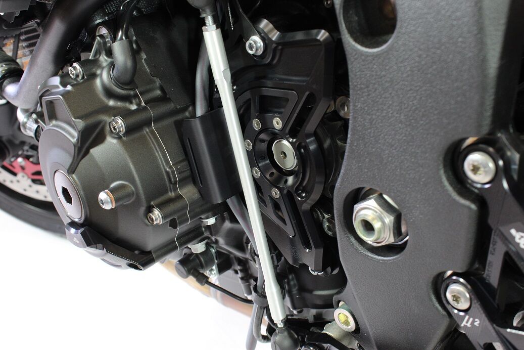 GILLES TOOLING COVER SPROCKET BLACK YAMAHA SC-03