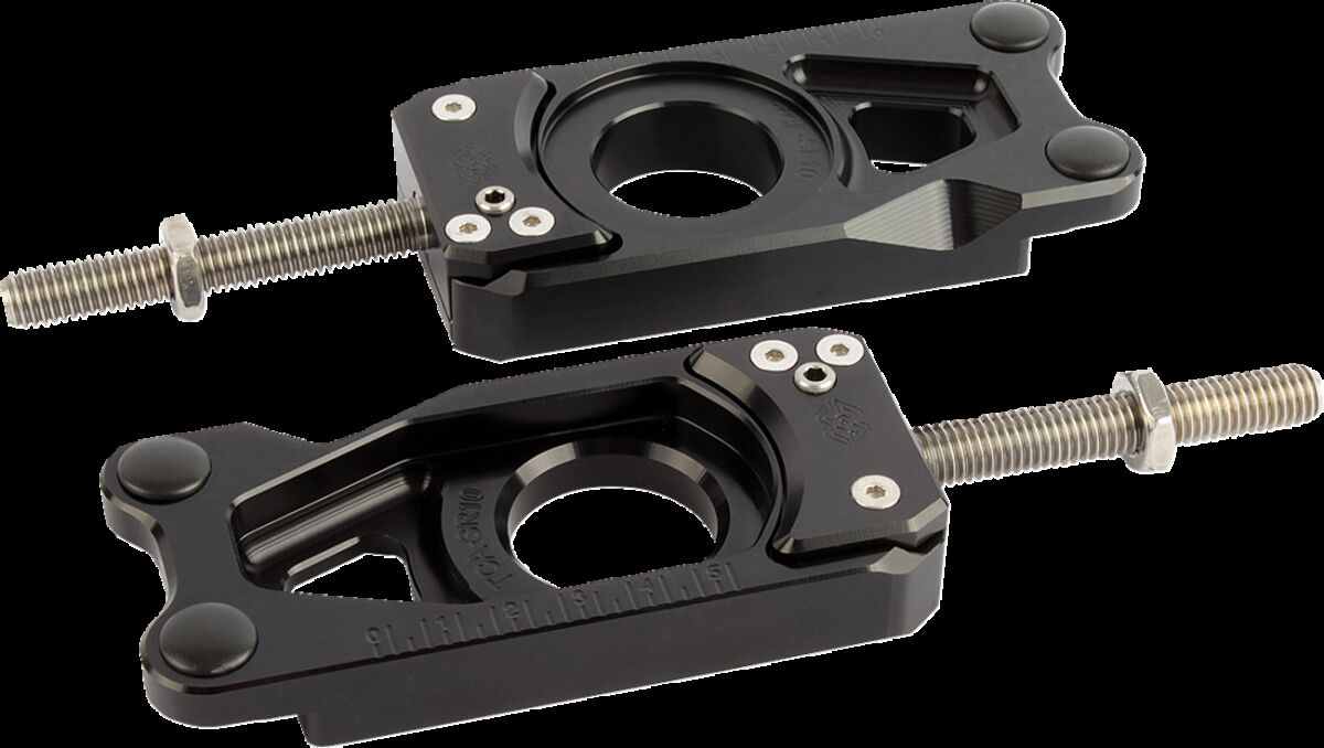 GILLES TOOLING CHAIN ADJUSTER TCA BLACK YAMAHA TCA-RN22