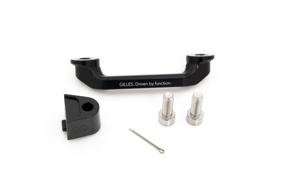 GILLES TOOLING PASSENGER FOOTPEG COVER HONDA PPC-10-KIT-B