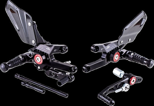 GILLES TOOLING REARSET MUE2 HONDA BLACK MUE2-H01