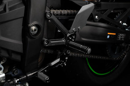 GILLES TOOLING REARSET FXR BLACK KAWAS. FXR-K08-B