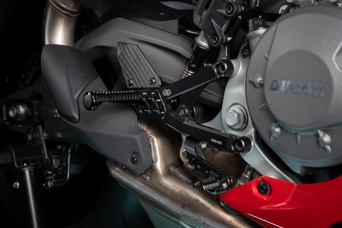 GILLES TOOLING REARSET FXR2 BLACK DULL DUCATI FXR2-D02-BD