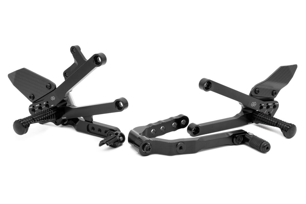 GILLES TOOLING FXR2 - REARSET BLACK HONDA FXR2-B001-B
