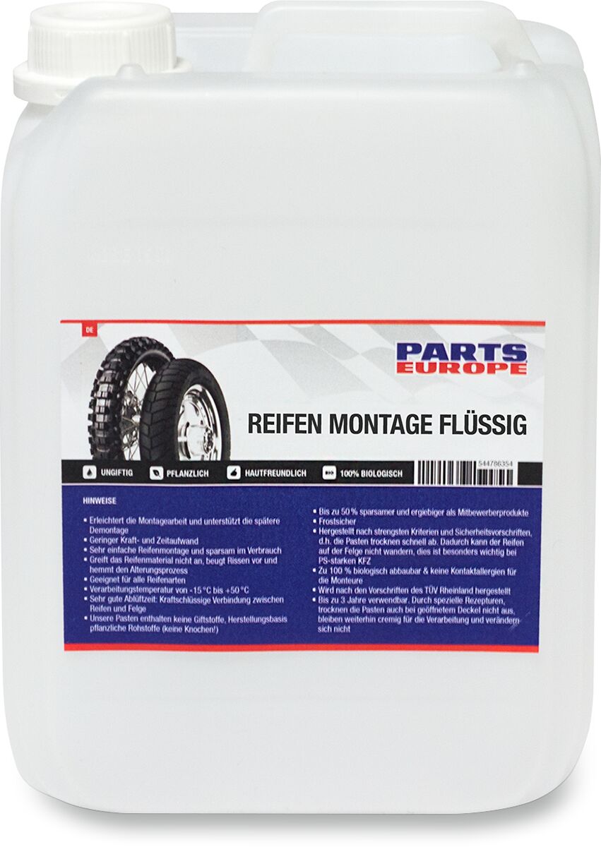 PARTS EUROPE PE MOUNTING LUBE 5 LTR 40407