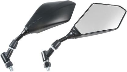 PARTS EUROPE CUSTOM REPLACEMENT MIRROR / ABS|STEEL / BLACK 0116536111