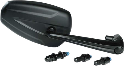 PARTS EUROPE CUSTOM REPLACEMENT MIRROR / ALUMINIUM|STEEL / BLACK MATT 01220111A