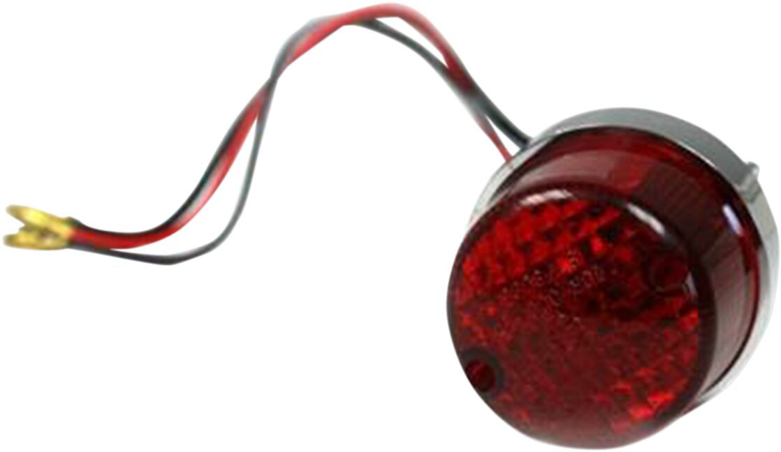 PARTS EUROPE CUSTOM REPLACEMENT TAIL LIGHT & LICENSE PLATE LIGHT / RED LENS / NATURAL 01080671