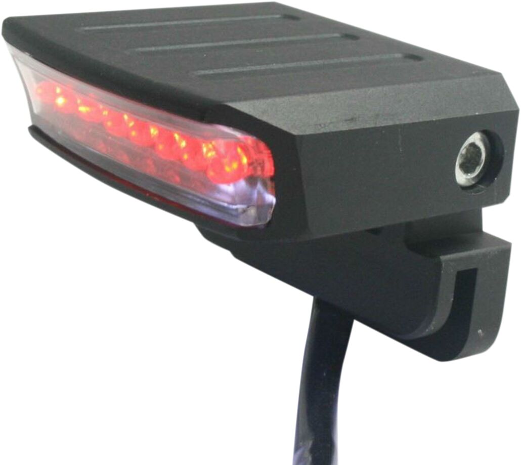 PARTS EUROPE LED TAIL LIGHT & LICENSE PLATE LIGHT / SMOKE LENS / BLACK 01231191