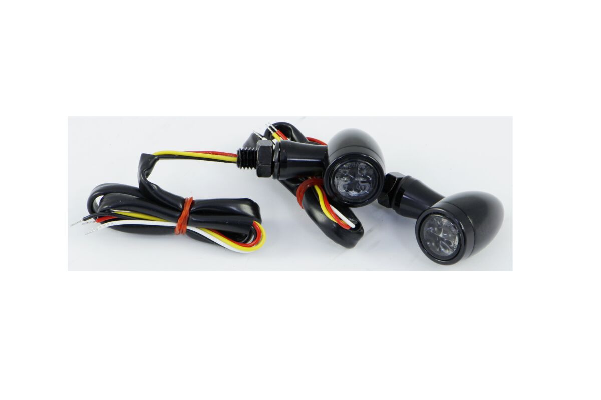 PARTS EUROPE LED TAIL LIGHT & TURN SIGNAL / SMOKE LENS / BLACK 012527821