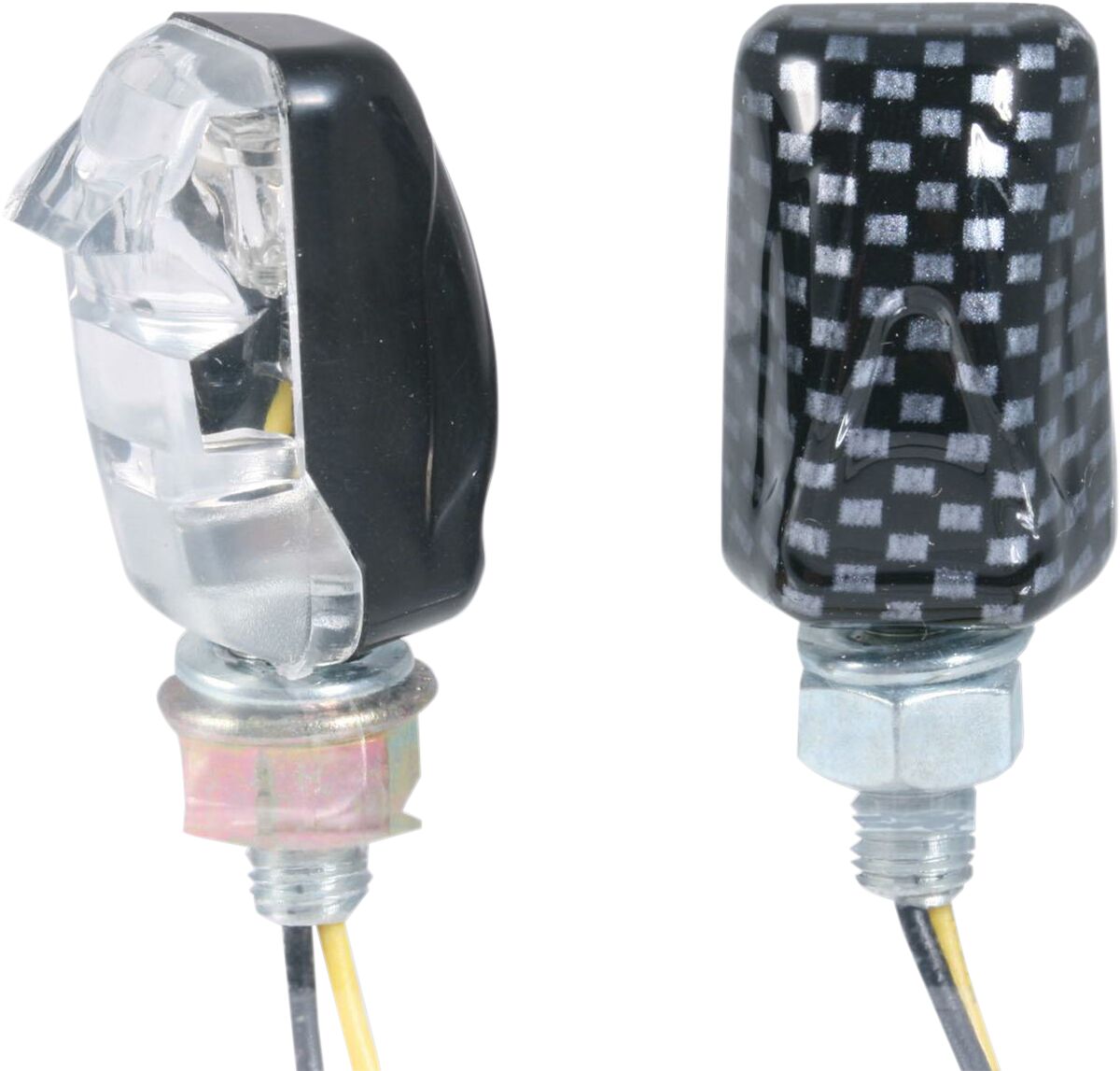 PARTS EUROPE LED MOUNTING BOLT LICENSE PLATE LIGHT / CLEAR LENS / BLACK 01165071