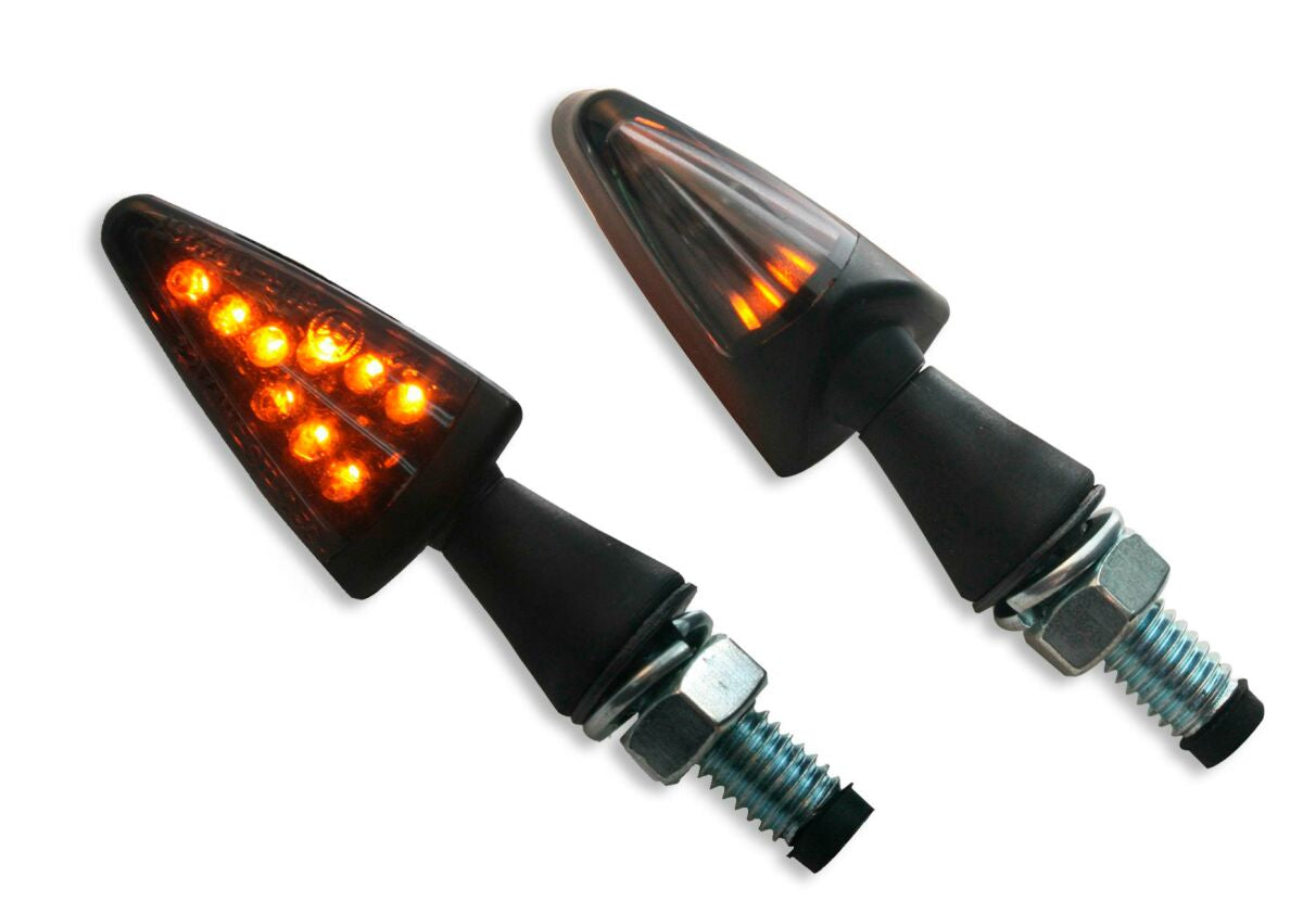 PARTS EUROPE LED SMOKE - LENS TURN SIGNAL / ABS / BLACK 01240772
