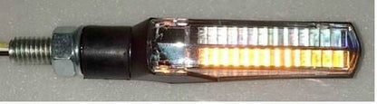 PARTS EUROPE LED SMOKE - LENS TURN SIGNAL / ABS / BLACK 012536921