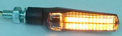 PARTS EUROPE LED CLEAR - LENS TURN SIGNAL / ABS / NATURAL 012537012
