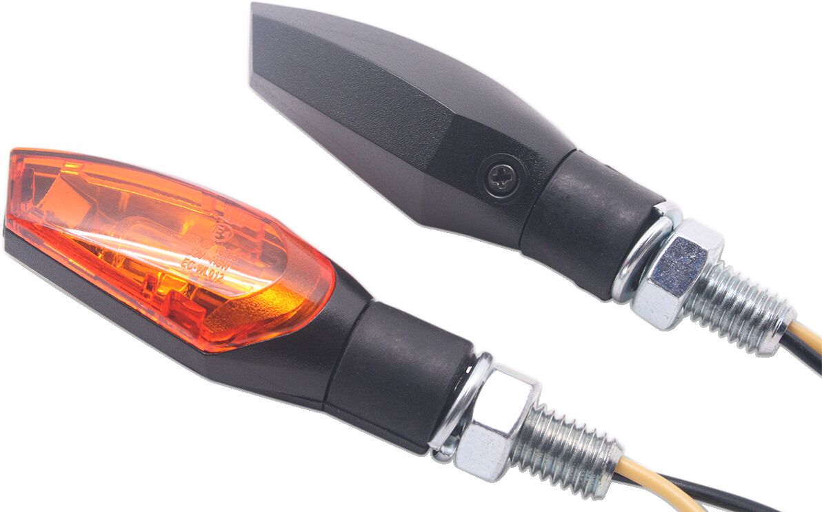 PARTS EUROPE AMBER - LENS TURN SIGNAL / ABS / BLACK 01208711