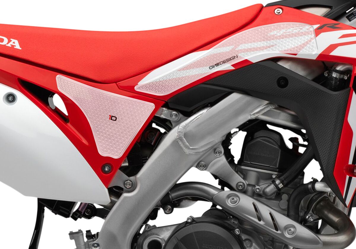 OneDesign SIDE TANKPAD CRF250/450 CLR HDR1001