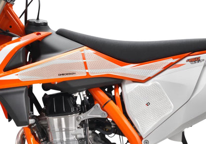 OneDesign SIDE TANKPAD SX125-450 CLR HDR1003
