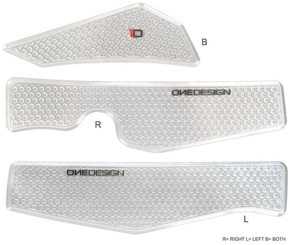 OneDesign SIDE TANKPAD KX450F CLR HDR1002A
