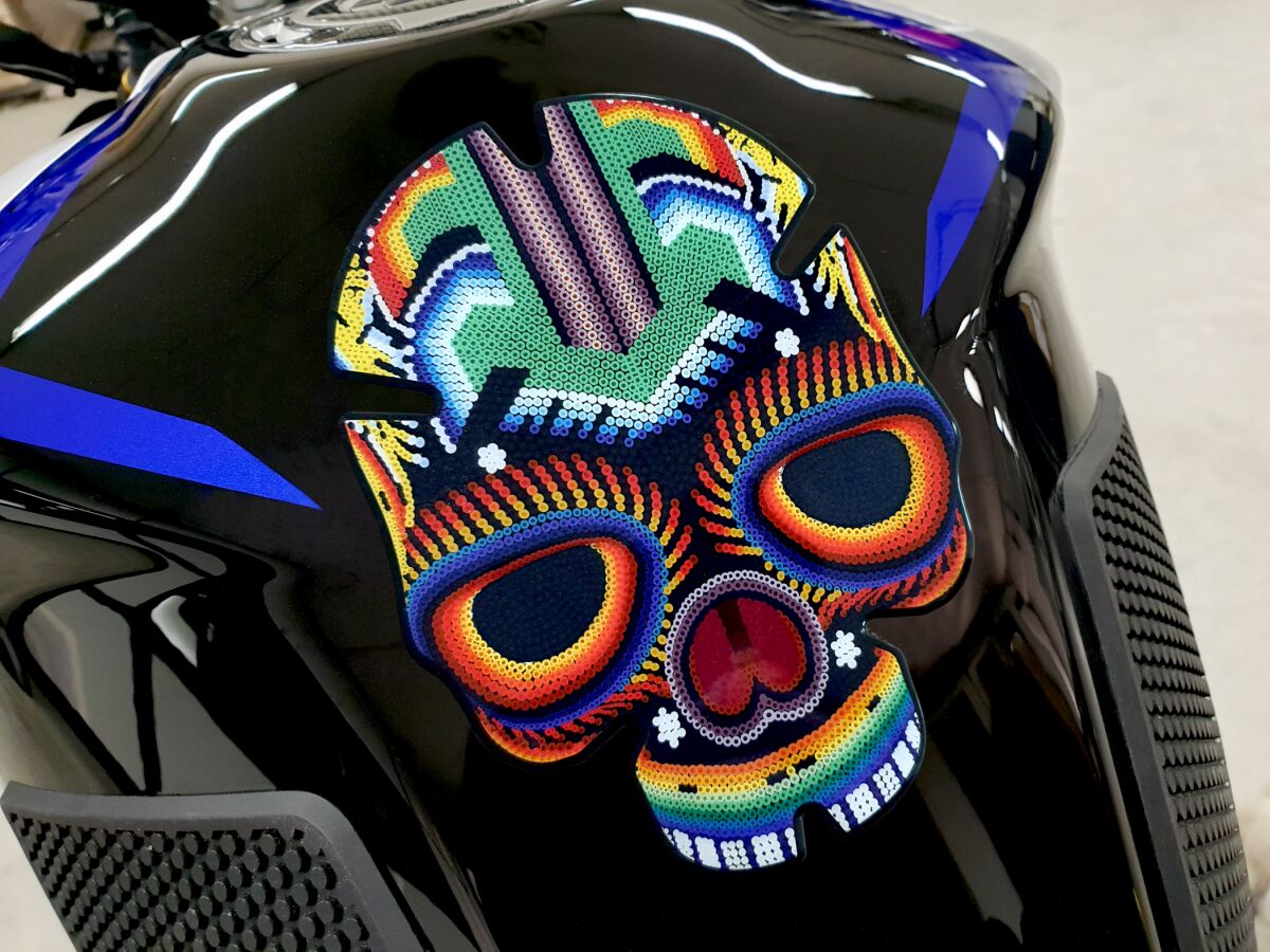 OneDesign TANKPAD COLOURED SKULL CGSKULL4P