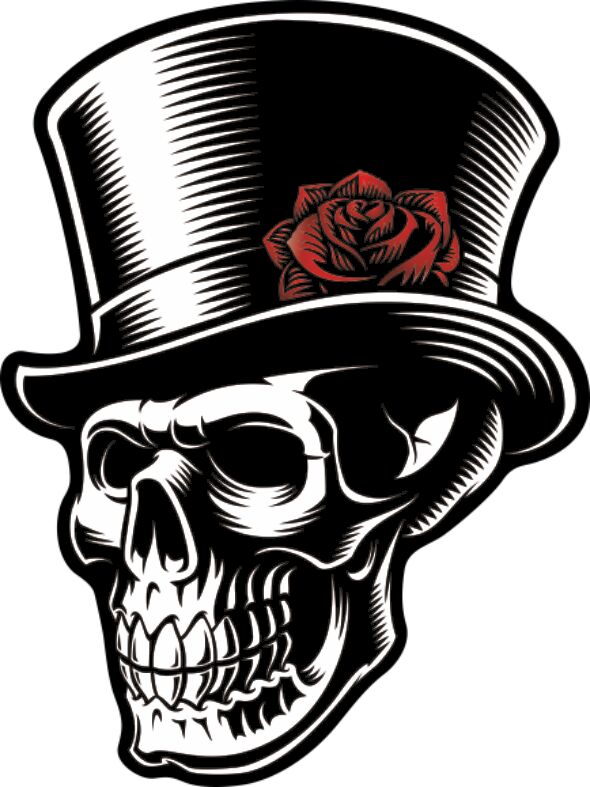 OneDesign UV LABELS SKULL 5032P
