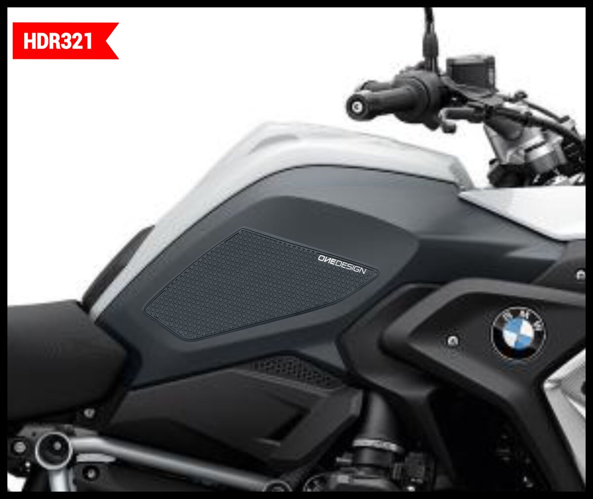 OneDesign TANK GRIP R1250GS BK HDR321