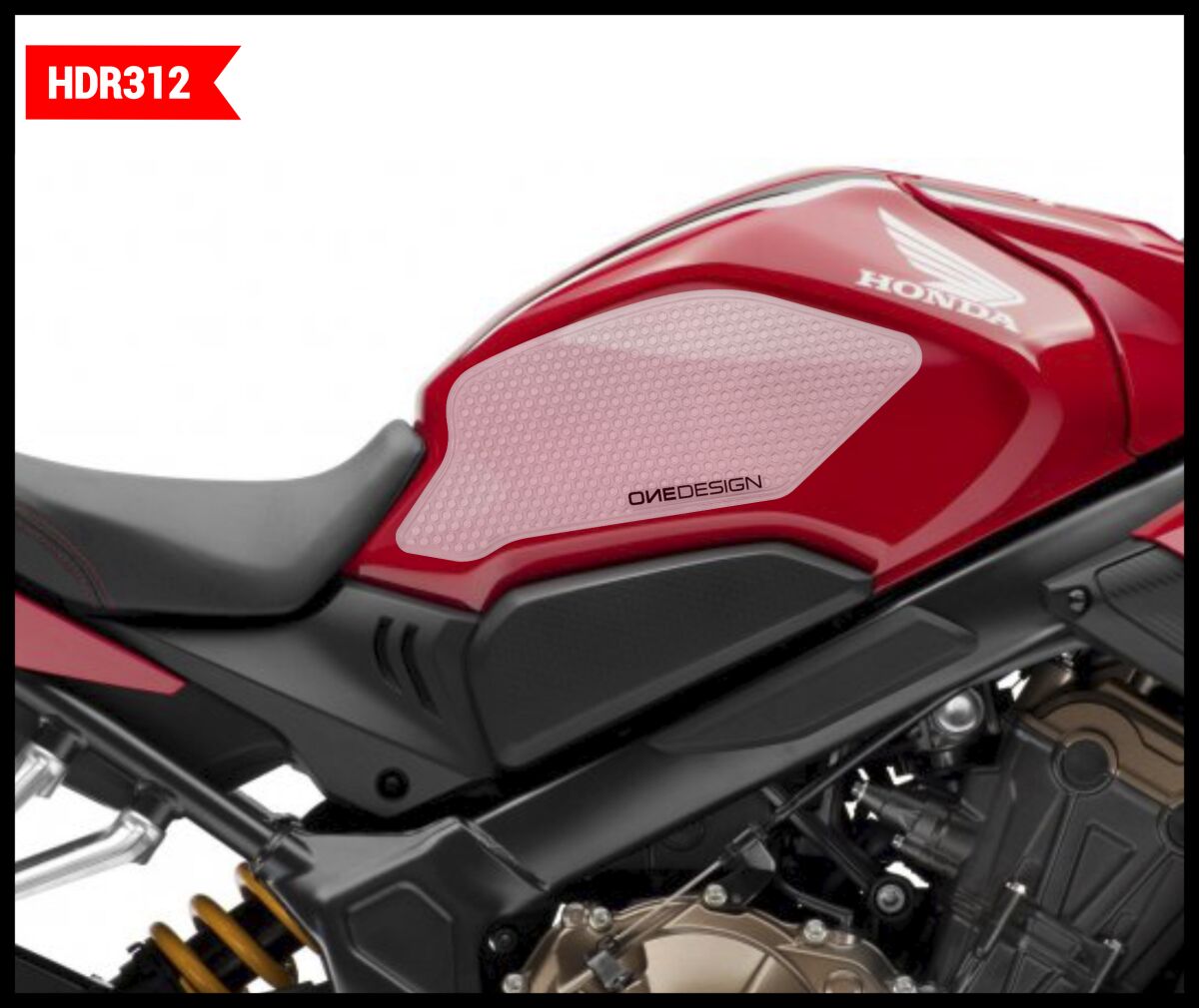 OneDesign TANK GRIP CBR650RR CLR HDR312