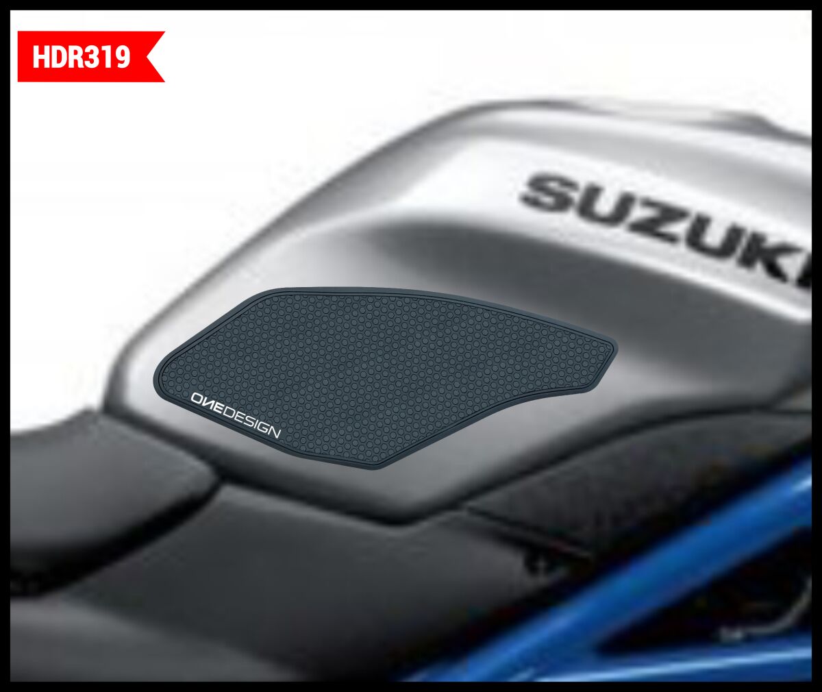 OneDesign TANK GRIP SV650 BK HDR319