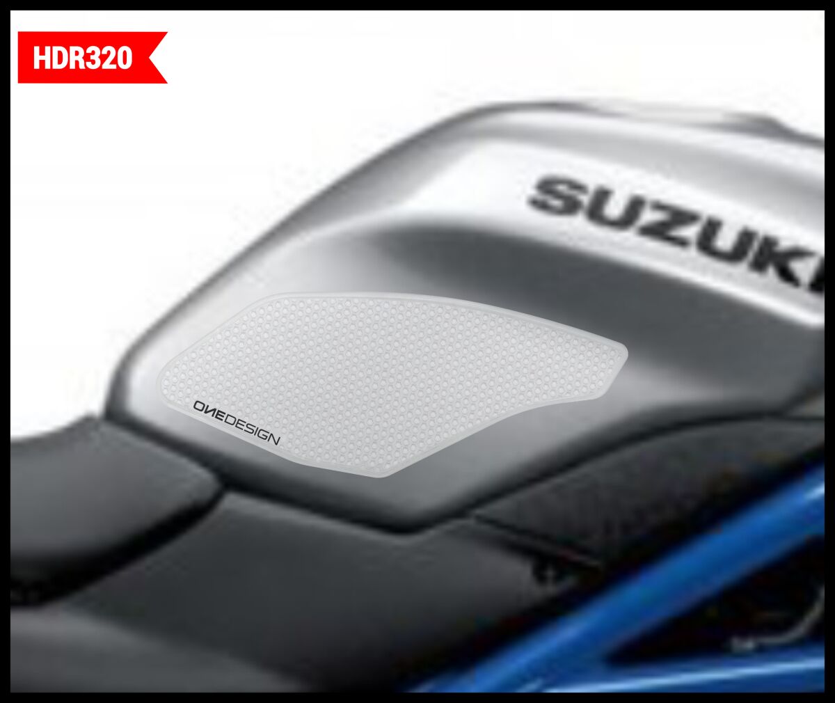 OneDesign TANK GRIP SV650 CLR HDR320
