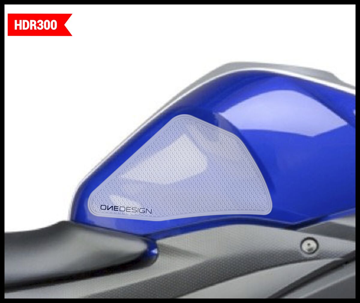 OneDesign TANK GRIP YAM R3 CLR HDR300