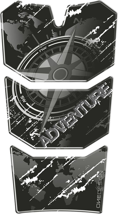 OneDesign TANKPAD GS ADV GRAY CGGS4P