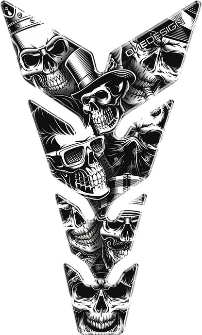 OneDesign TANKPAD MAX SKULLS1 PAD8P