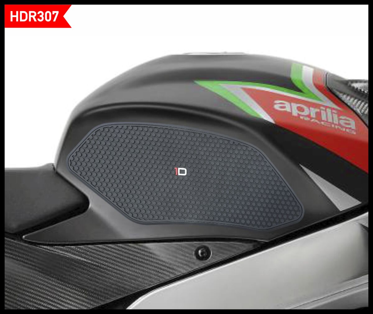 OneDesign TANK GRIP RSV4/TUONO BLK HDR307