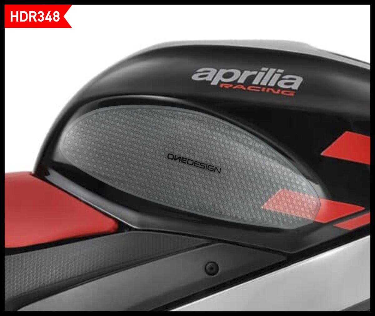 OneDesign TANK GRIP RSV4/TUONO CLR HDR348