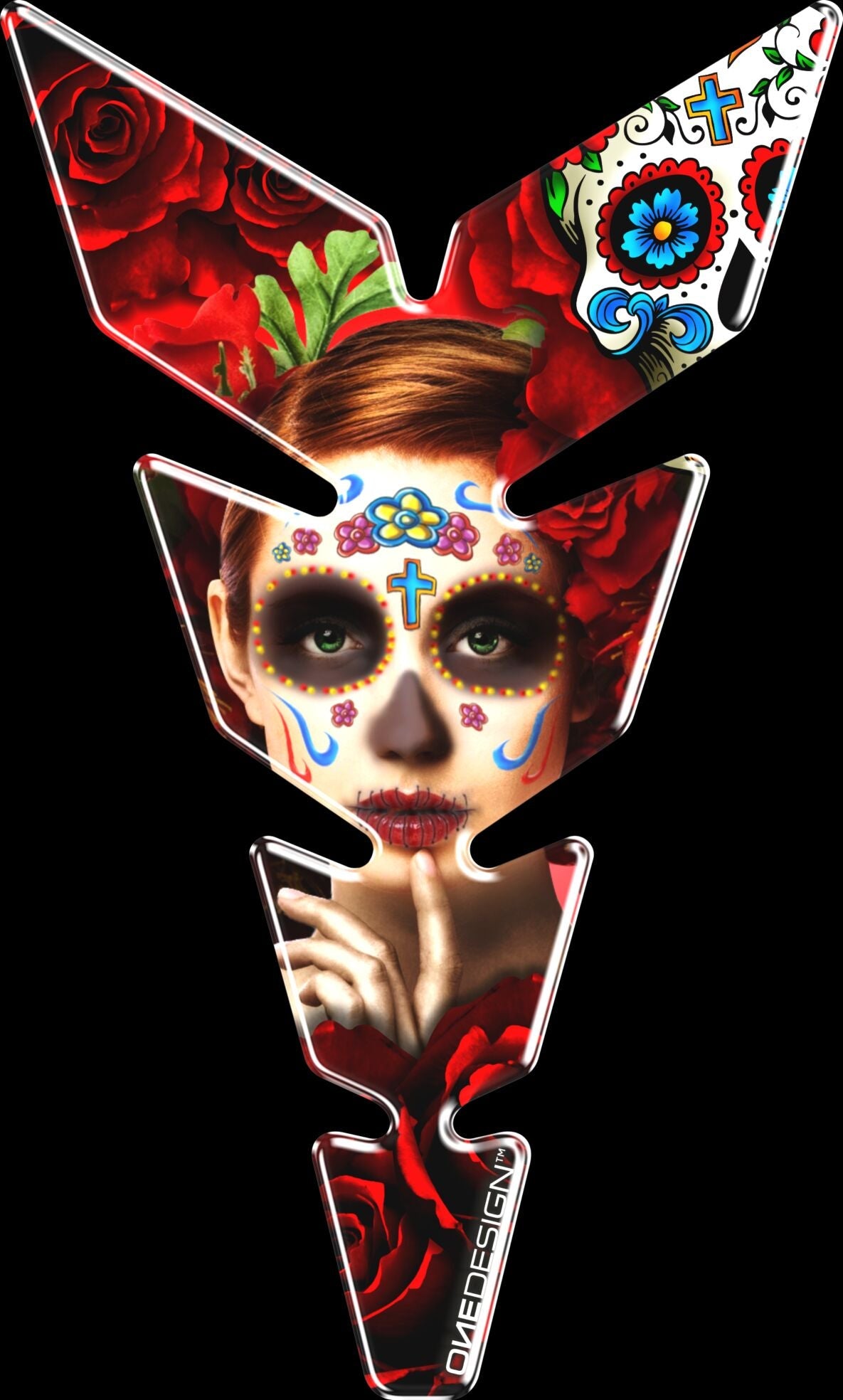 OneDesign TANK PAD MOON MEX RED WOMAN CGMOS109P