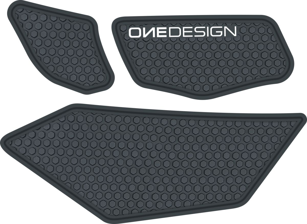 OneDesign SIDE TANKPAD HDR R1300GS BLACK HDR389